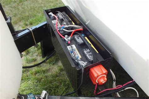 secure battery boxes rv trailers